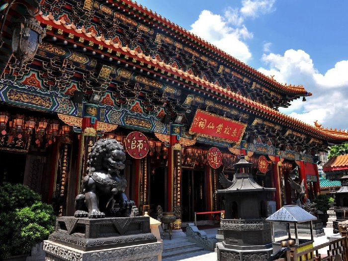 Храм вонг тай син в Гонконге